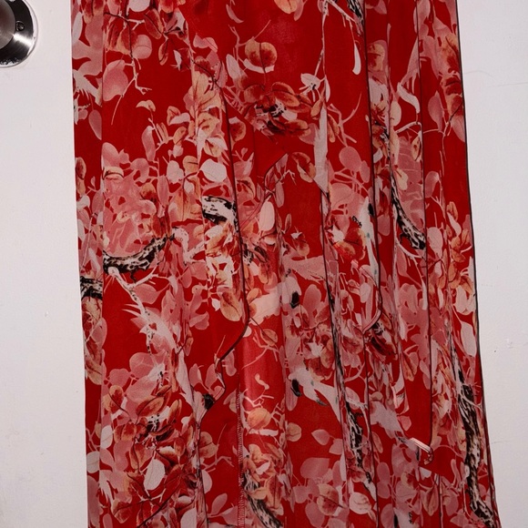 Floral Red Dress - Picture 6 of 6